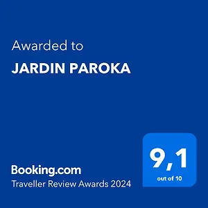  Hébergement de vacances Jardin Paroka